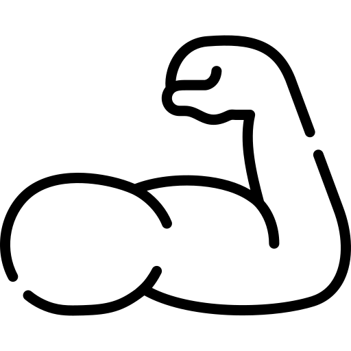 Ícone de hipertrofia